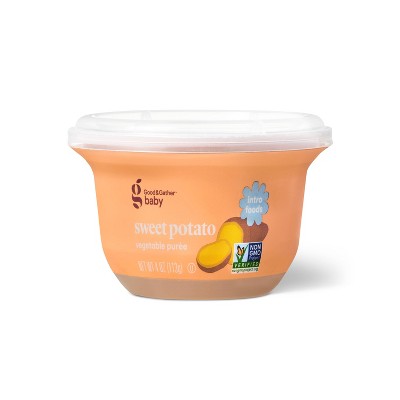 Baby Food Tub - Sweet Potato - 4oz - Good & Gather™