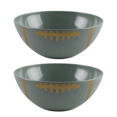 Cook With Color 2pc Football Bowls