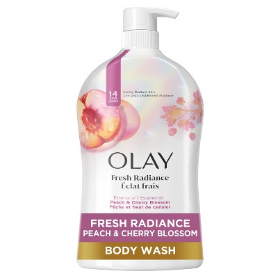 Olay Fresh Outlast Body Wash with Notes of Peach and Cherry Blossom - 33 fl oz