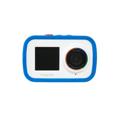 Polaroid Sport Action Camera 4k - Blue: 18MP, USB Connection, 2" Screen, Self-Timer