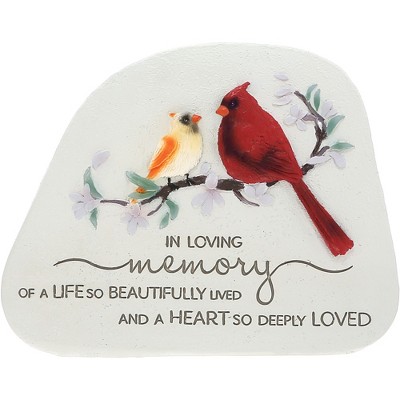 Pavilion Gift Company - In Loving Memory - 5.5" Standing Memorial Stone - Stepping Stones and Pathways
