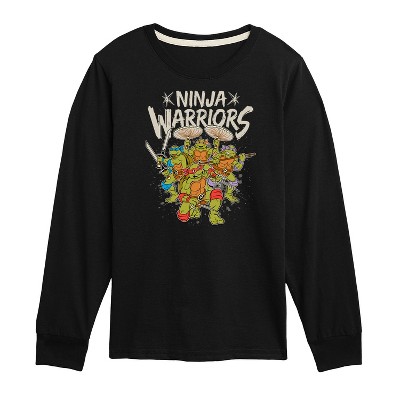 Boys' - Teenage Mutant Ninja Turtles - Ninja Warriors Long Sleeve Graphic T-Shirt