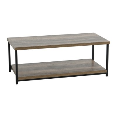 Jamestown Rectangular Coffee Table with Storage Shelf