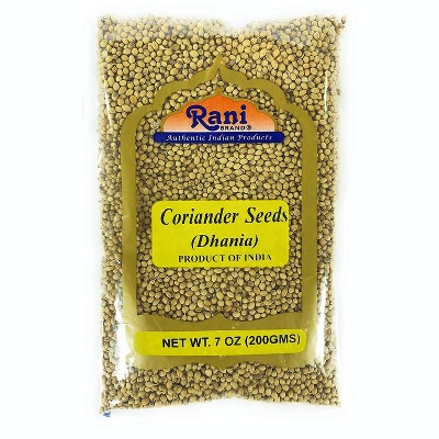Rani Brand Authentic Indian Foods | Coriander (Dhania) Whole Seeds