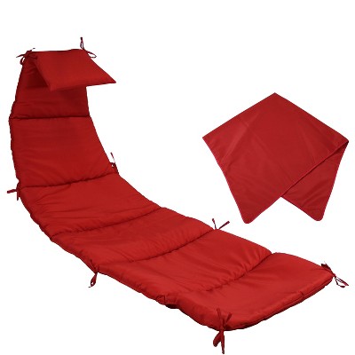 Sunnydaze Replacement Cushion and Umbrella Fabric for Outdoor Hanging Lounge Chair