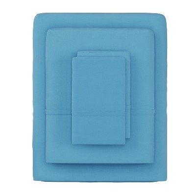 Brushed Microfiber Sheet Set- 3 Piece Bed Linens-Fitted & Flat Sheets, 1 Pillowcase-Wrinkle, Stain & Fade Resistant by Lavish Home