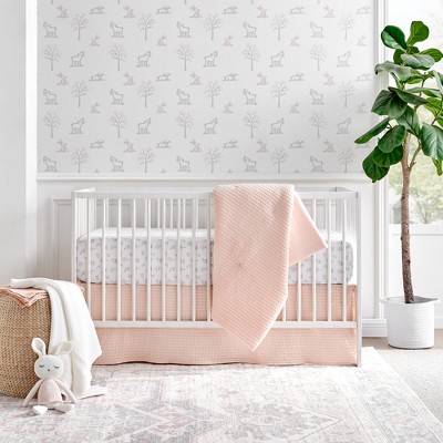 Mills Waffle  4pc Baby Crib Bedding Set - Levtex Baby