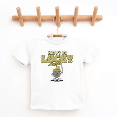 The Juniper Shop Happy Go Lucky Pot Of Gold Toddler Short Sleeve Tee