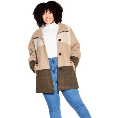 Avenue Color Block Stripe Jacket