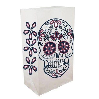 LumaBase Plastic Luminaria Bags - Set of 12