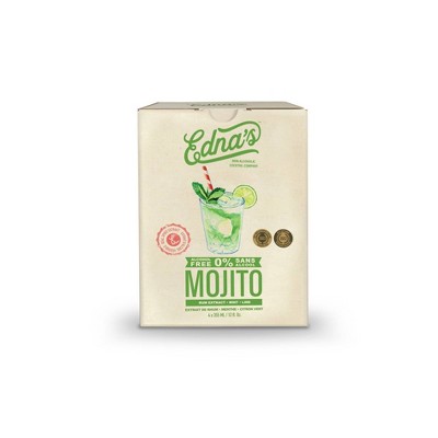 Edna's Non-Alcoholic Mojito - 4pk/12 fl oz Cans