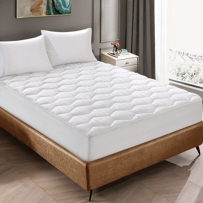 Peace Nest White 500 Thread Count Down Alternative Mattress Pad