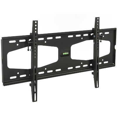 Mount-It! Slim Tilting TV Wall Mount Bracket for 32-65 Inch Samsung, Sony, Vizio, LG, Sharp TVs with Low Profile Design up to VESA 600x400mm, Black
