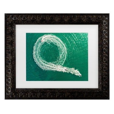 Trademark Fine Art - Ido Meirovich Follow The Leader Matted Framed Art
