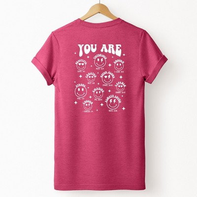 Simply Sage Market You Are Smiley Front And Back Short Sleeve Tee