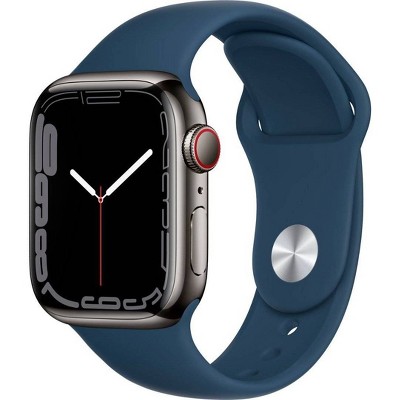 Refurbished Apple Watch Series 7  GPS + Cellular Stainless Steel Case - Target Certified Refurbished