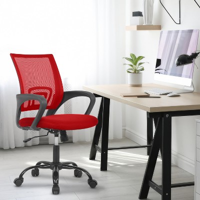 BestMassage Office Chair Computer Chair Desk Chair with Lumbar Support & Breathable Mesh Backrest Task Rolling Swivel Chair