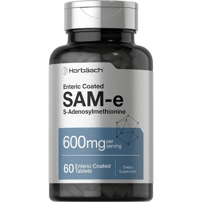 Horbaach SAM-e Supplement 600mg | 60 Tablets