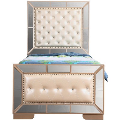 Passion Furniture Hollywood Hills Twin Panel Beds