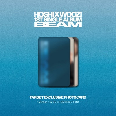 HOSHI X WOOZI ( SEVENTEEN)  - 1ST SINGLE ALBUM " BEAM" (Target Exclusive, CD)