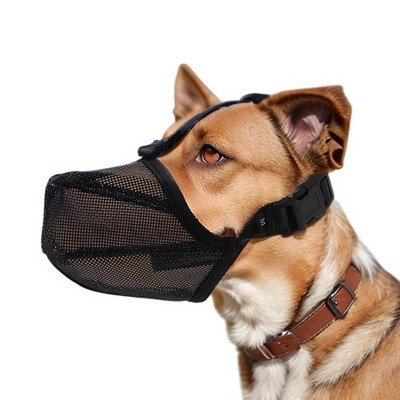 Unique Bargains Dog Muzzle Black 1 Pc