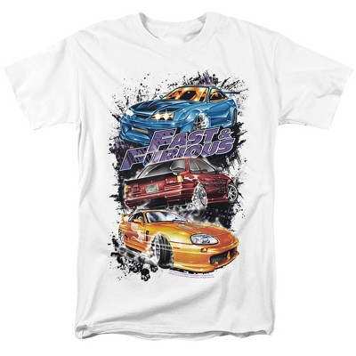 Men's Fast And The Furious Smokin Street Cars T-Shirt