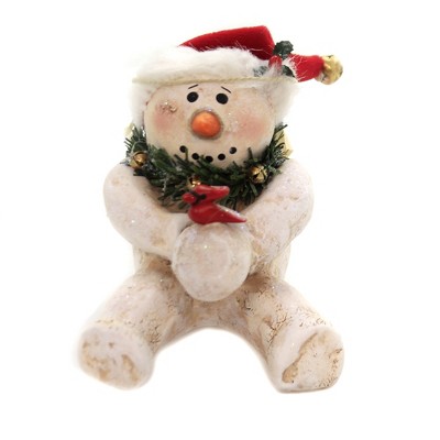 Christmas 3.5 Inch C.J. Freezer Snowball , Cardinal Snowman (1PC)