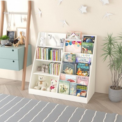 NicBex Kids Bookshelf,Multifunctional Book Rack,Toy Storage Organizer for Bedroom,Living Room