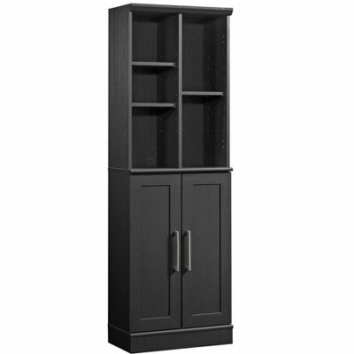 Storage Cabinet, Black Brown finish