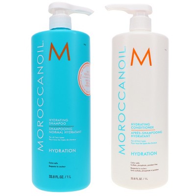 Moroccanoil Hydrating Shampoo 33.8 oz & Hydrating Conditioner 33.8 oz Combo Pack