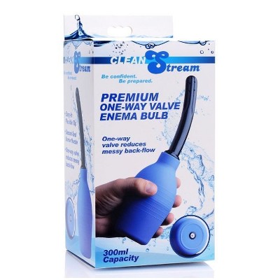 XR Clean Stream Premium One Way Valve Enema Bulb - Easy To Clean