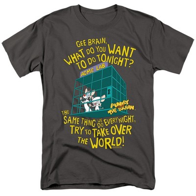 Men's Pinky And The Brain The World T-Shirt