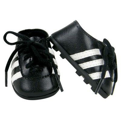 Sophia’s Classic Soccer Cleat Shoes for 18” Dolls, Fuchsia