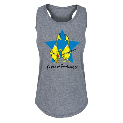 Women's - Dr. Seuss - Express Yourself Graphic Racerback Tank