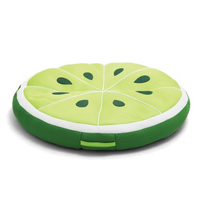 Big Joe Fruit Slice Float No Inflation Needed Pool Lounger, Quick Draining Mesh Fabric