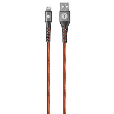 ToughTested® 2-Ft. Armor Flex Lightning® Cable in Black