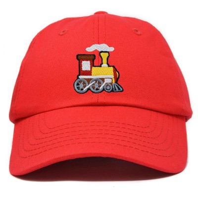 Dalix Train Cotton Dad Hat Adjustable Soft Baseball Cap Mens
