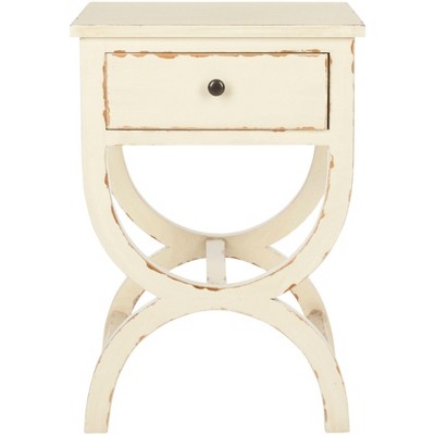 Maxine Accent Table With Storage Drawer - AMH6608 - Safavieh Couture