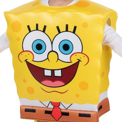 SpongeBob Boys' Toddler Halloween Deluxe Costume Costume Apparel Sets 2pc - Yellow One Size