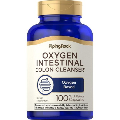 Piping Rock Colon Cleanse | Oxygen Intestinal Cleanser | 100 Capsules