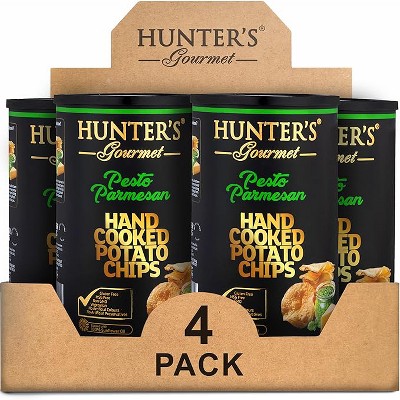 HUNTER FOODS VEGETARIAN PESTO PARMESAN POTATO CHIPS (5.3oz)