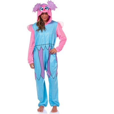 Sesame Street Union Suit Character Hooded Costume Kigurumi Pajama