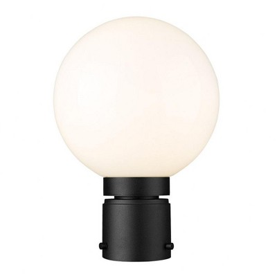 Z-Lite Laurent 1 - Light Post Light in  Black