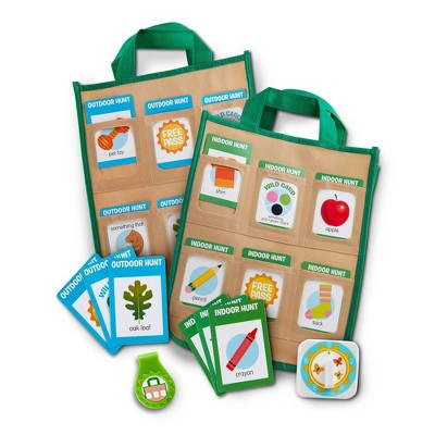 Melissa & Doug Let's Explore Indoor/Outdoor Scavenger Hunt Play Set