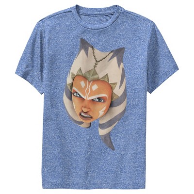 Boy's Star Wars: The Clone Wars Ahsoka Big Face Performance Tee