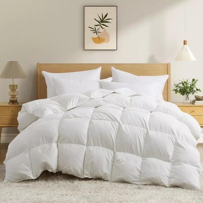 Peace Nest Heavyweight White Goose Down Comforter Winter Duvet Insert