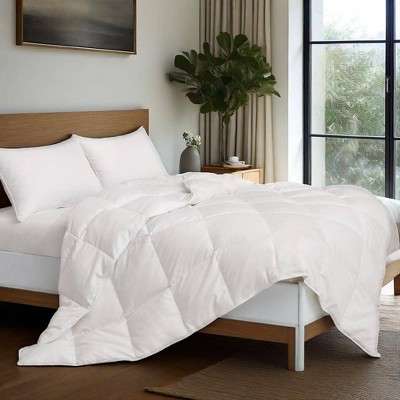 Peace Nest Light&All-Season Warmth White Goose Feather Down Comforter Duvet