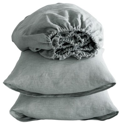 Four Piece  Linen Sheet Set