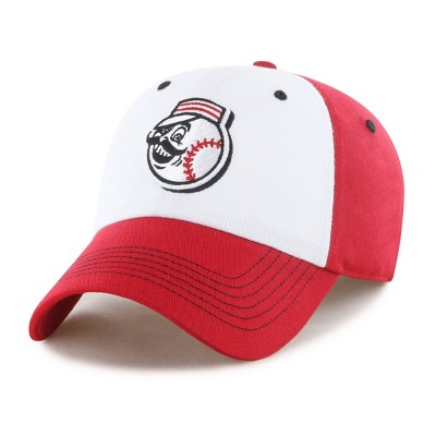 MLB Cincinnati Reds Coop Catcher Hat: Adjustable Cotton Baseball Cap, Team Logo Design