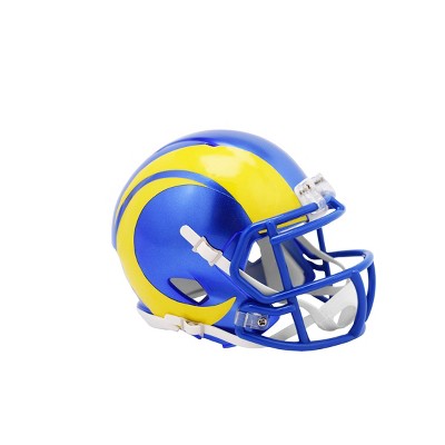 NFL Los Angeles Rams Speed Mini Helmet: Sports Memorabilia Replica